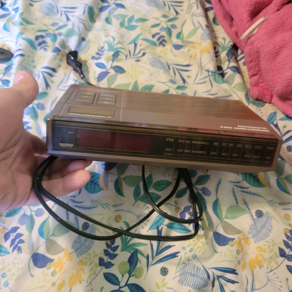 Vintage Portable Audio Player - Brown
